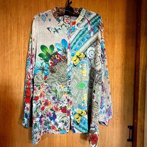 Johnny Was Boxy Tunic Top